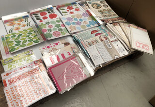 Ca. 240x Shape forming – gestanst, mask stencil, sleeves